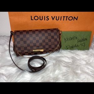 ❌SOLD❌ Louis Vuitton Favorite MM Damier Ebene